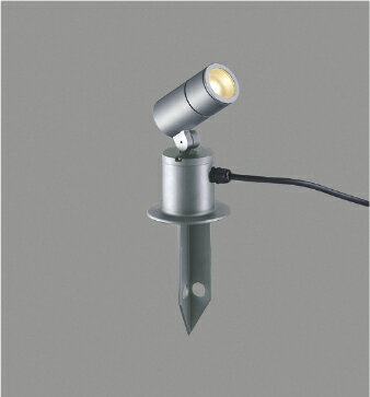 AU55960エクステリア LEDスパイクスポットライト 電球色白熱球100W相当 非調光 拡散 防雨型 差込プラグ..