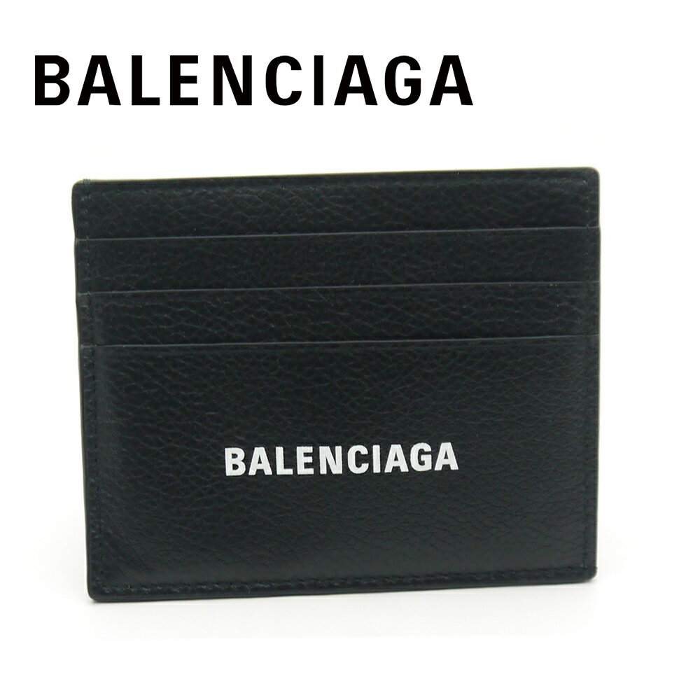 バレンシアガ／BALENCIAGA 　カードケース・カード入れ 683658 1IZI3 1090 ブラック【即発送可能】