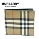 バーバリー/BURBERRY 二つ折り小銭入れ付き 財布 8084