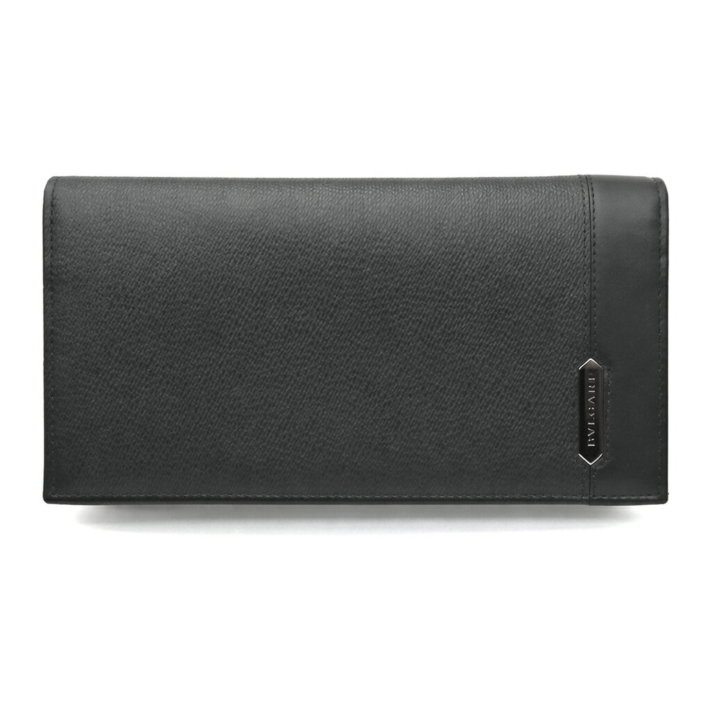 BVLGARI - ブルガリ BVLGARI ファスナー付き長財布 メンズ　セルペンティ SERPENTI 280922 BLACK【即発送可能】