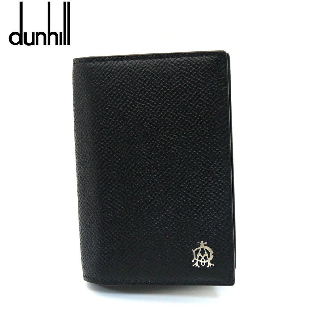 ダンヒル プレゼント メンズ ダンヒル/dunhill 名刺入れ（カードケース）・CADOGAN カドガン L2AC47A ブラック