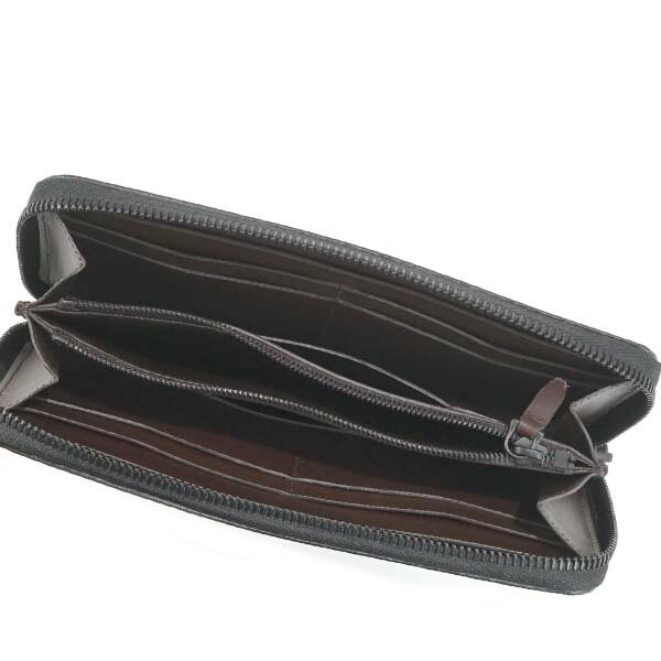 ダンヒル/dunhill ラウンドファスナー長財布 CHASSIS シャーシ L2A218A ブラック【即発送可能】