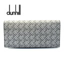 ダンヒル/dunhill ファスナー付長財布 シグネチャー R2100LT 038 グレー系