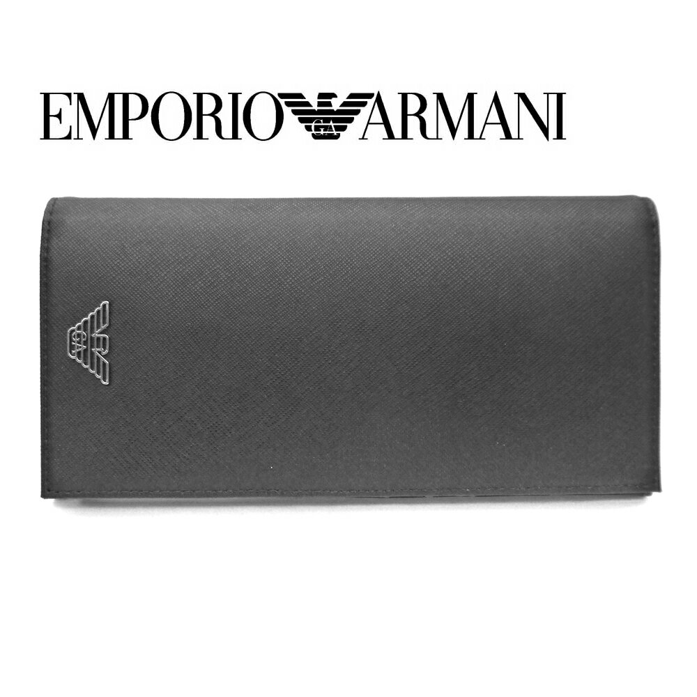 エンポリオ アルマーニ 財布 メンズ エンポリオ・アルマーニ/EMPORIO.ARMANI　ファスナー付き 長財布　Y4R170 Y138E 81072【即発送可能】