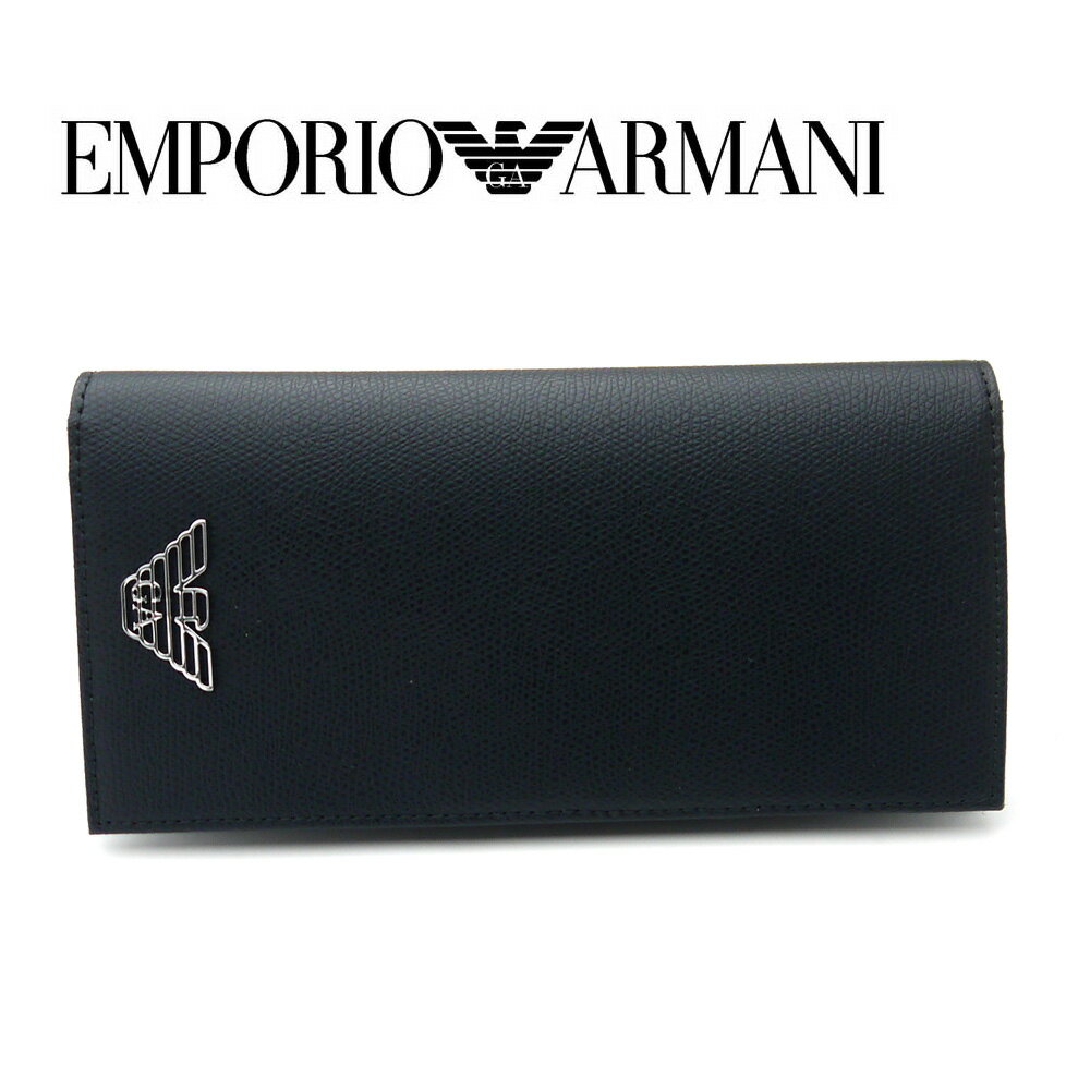 エンポリオ・アルマーニ/EMPORIO.ARMANI　ファスナー付き 長財布　Y4R170 YLA0E 81072【即発送可能】