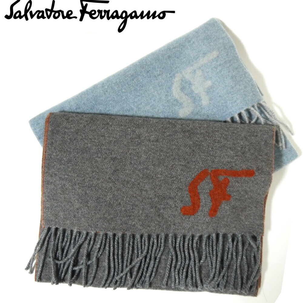 フェラガモ/Salvatore Ferragamo メンズ マフラー ストール 新作 527942【即発送可能】