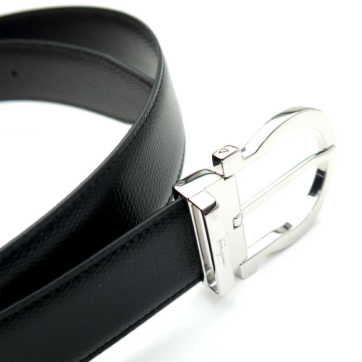 フェラガモ/Salvatore Ferragamo メンズリバーシブルベルト・67-9781　675140　型...