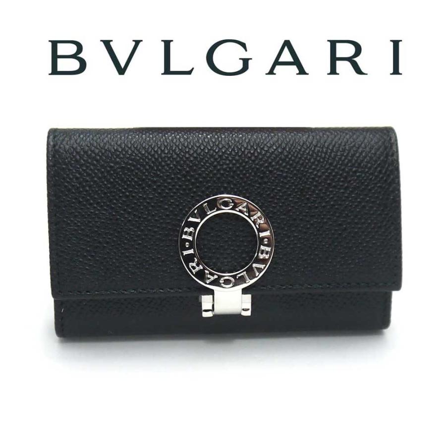 Rakuten - ブルガリ/BVLGARI キーケース メンズ レディース ブルガリ・ブルガリ レザー ブラック 30422