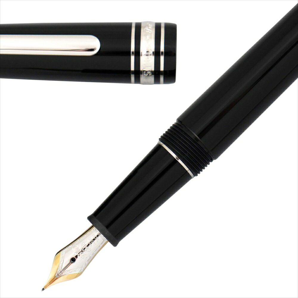 モンブラン/MONT BLANC 万年筆 マイスターシュテュック プラチナ クラシック P145BK【新品】【送料無料】 tstaile-10005730 ティースタイル サンプル画像3