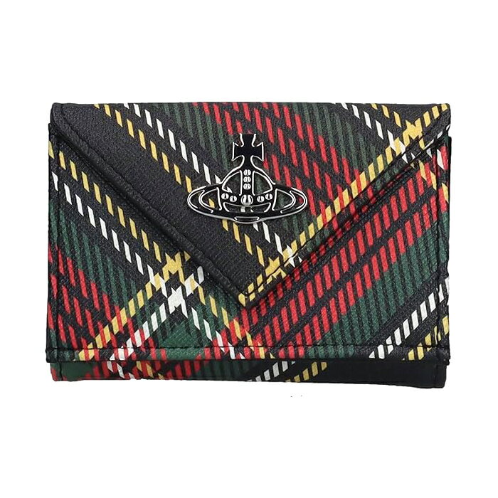 Rakuten - Vivienne Westwood/ヴィヴィアンウエストウッド ミニ財布 三つ折り財布 レディース 5115002FW-S0022-N302 CHELSEA TARTAN 【即発送可能】