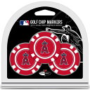 【メール便=送料無料】マグネット装着可 MLB・エンジェルスチップマーカー 3枚セット