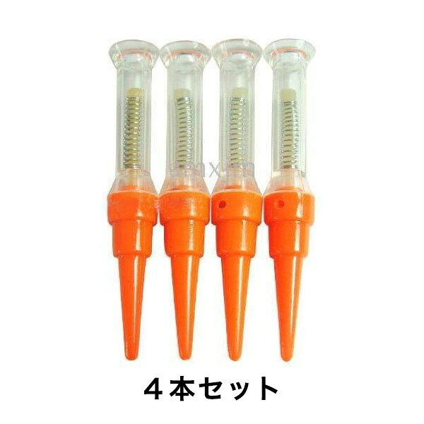 【メール便送料無料】新設計スプリングティー80mm(4本)