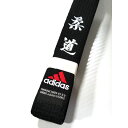 カード・振込決済限定・即納【アディダス・USA adidas柔道】黒帯 BT-ELITE(柔道刺繍入り)長さ320cm