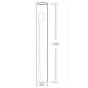 【メール便送料無料】☆ゴルフクラブ用 白色ポリ袋 L 0.07×250×1550mm Z-64 ・5 ...