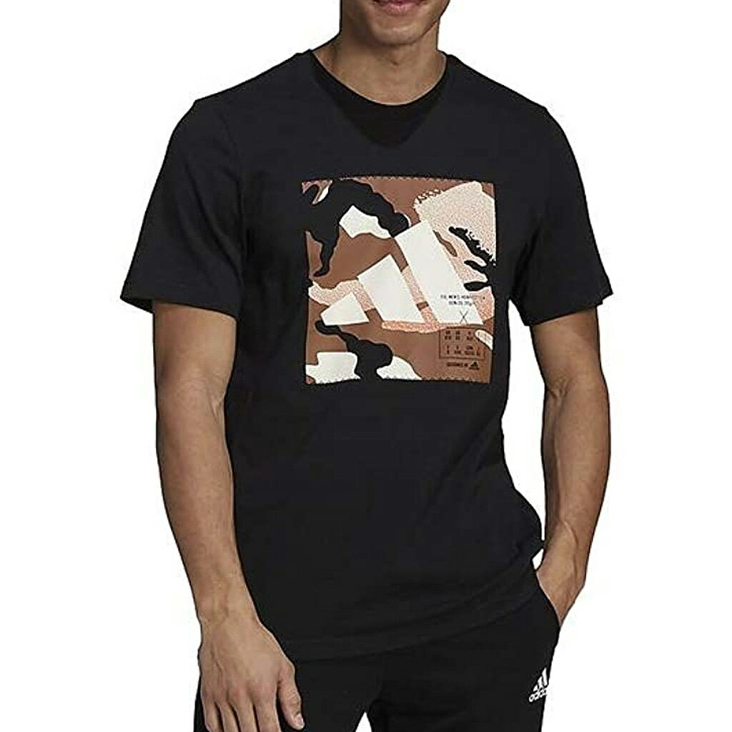 【メール便送料無料(カード振込決済限定)】☆adidas (アディダス) アスレティクス グラフィック 半袖Tシャツ / Athletics Graphic Tee メンズ JKO90(GN6838) size L