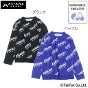 【50%OFFセール】長袖セーター ロゴ総柄 男の子 女の子 ウォッシャブル ニット アクリル ASIANZHEAD2 エイジアンズヘッズ【K】【2003】【C...