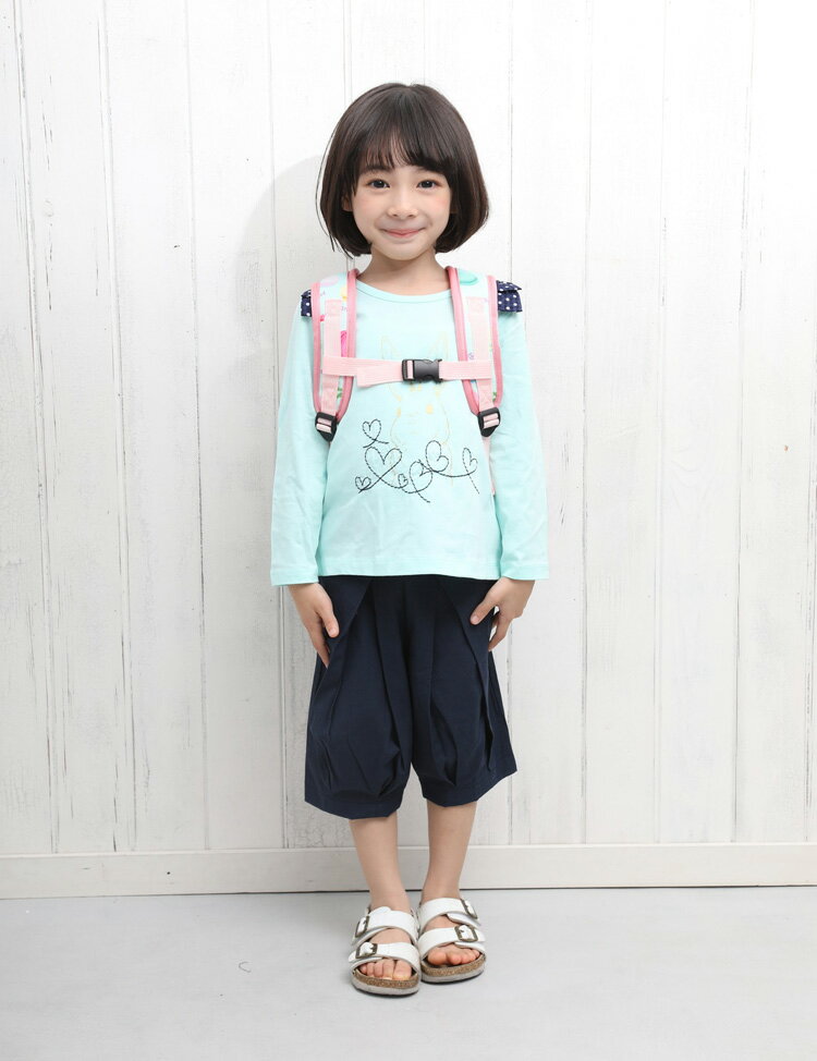 【10％OFFセール】リュック 女の子 花柄 スイーツ柄 キッズ 子供 かわいい キッズ ジュニア デイパック バックパック 総柄 Bateau Bleue バトーブルー【G】【2301】【C】