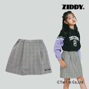 【40%OFFセール】スカパン インナーパンツ付き スカート ZIDDY ジディ チェック ジュニア キッズ 女の子【単品】【K】【2301】【C】