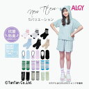 【50%OFFセール】ALGY アルジー 女の子 靴下 ソックス クルーソックス ショートソックス ロゴ ボーダー キッズ 子供 小学生 ジュニア【K】【2302】【C】