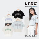 【30％OFFセール】短丈Tシャツ＆キャミソールセット LOVETOXIC ラブトキシック LTXC 接触冷感 2P ロゴ 半袖 女の子 130 140 150 160 トップス キッズ ジュニア 子供服 かわいい【K】【2302】【C】