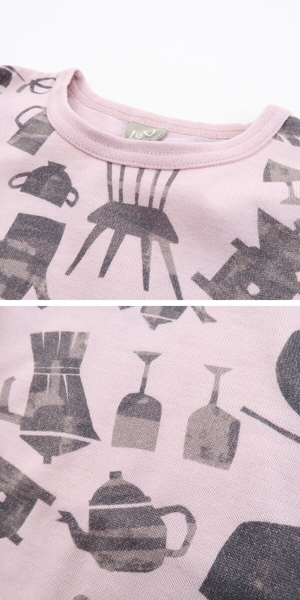 【30％OFFセール】ディラッシュ 長袖Tシャツ 男の子 女の子 キッズ 総柄 トップス ...