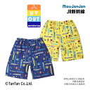 【30%OFFセール】サーフパンツ スイムパンツ 新幹線 水着 男の子 キッズ 子供用 90-130cm moujonjon ムージョンジョン【K】【2402】...