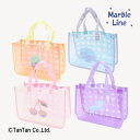 MarbleLine マーブルライン ビーチバッグ 女の子 スパンコール入り プールバッグ 全4色 フリーサイズ