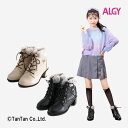 【40%OFFセール】アルジー ショートブーツ ヒールボア 20-24cm 子供服 女の子 ガーリー かわいい キッズ ジュニア ALGY【G】【2403】【5...