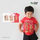 【40%OFFセール】半袖Tシャツ ドーナッツ 男の子 女の子 トップス オフ ピンク レッド 80-130cm CHEEK ROOM チークルーム【K】【新作】【2502】【56】