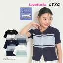 【40%OFFセール】ラブトキシック 半袖ZIPニット LTXC 女の子 キッズ ジュニア トップス 洗える フルジップ 全4色 140-160cm LOVET...