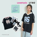 ラブトキシック 半袖Tシャツ LTXC 女の子 キッズ ジュニア トップス ナンバールーズ 速乾 全4色140-160cm LOVETOXIC【K】【新作】【2...