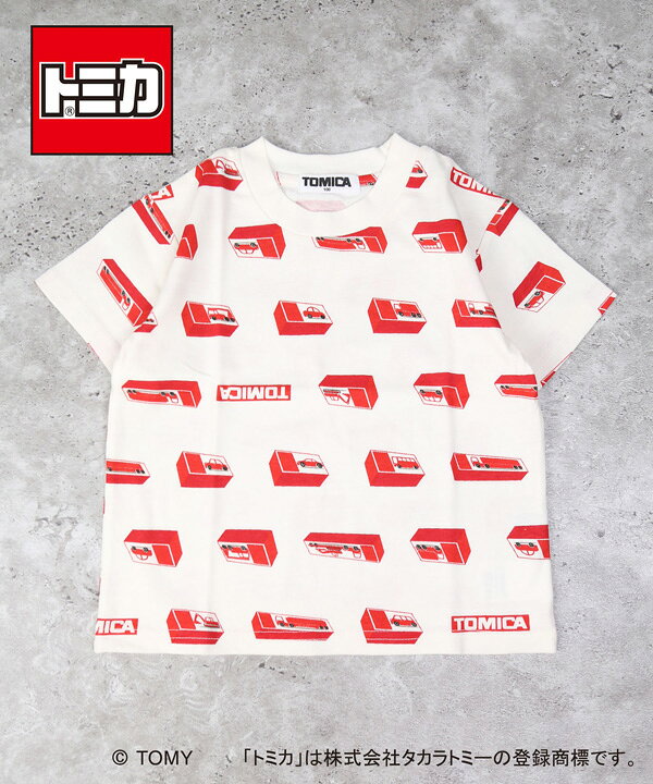 【30％OFFセール】TOMICA トミカ 半袖Tシャツ BOX総柄 ロゴ コラボ 男の子 ベビー キッズ トップス 80-130cm ディラッシュ【K】【2502】【59】 tstyle-10018569 T-STYLE STORE サンプル画像2