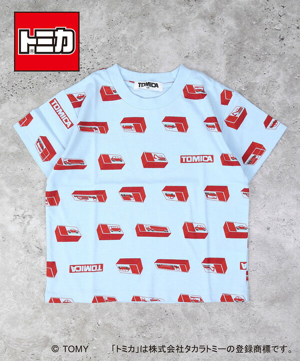 【30％OFFセール】TOMICA トミカ 半袖Tシャツ BOX総柄 ロゴ コラボ 男の子 ベビー キッズ トップス 80-130cm ディラッシュ【K】【2502】【59】 tstyle-10018569 T-STYLE STORE サンプル画像3