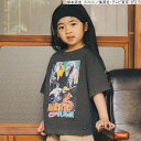 【30%OFFセール】半袖Tシャツ NARUTOグラフィックTシャツ NARUTO疾風伝 日本製 男の子 女の子 キッズ 子供服 トップス オフ ブラック 100-140cm F.O.KIDS エフオーキッズ【K】【新作】【2502】【60】