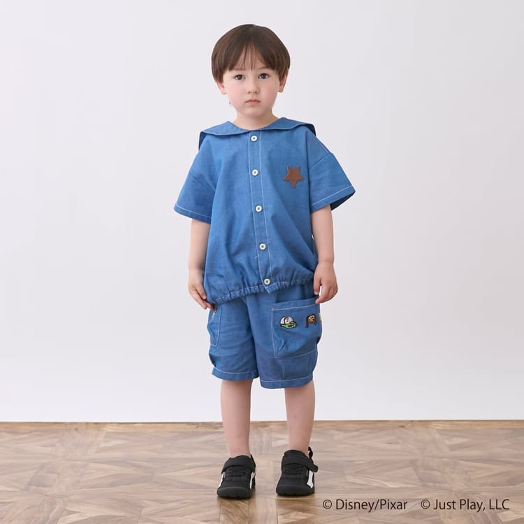 Rakuten - 【スーパーSALE特価】【Disney/Pixar】TOY STORY トイストーリー ショートパンツ プティマイン 男の子 キッズ 子供用 80-130cm petit main【K】【新作】【2602】【71】