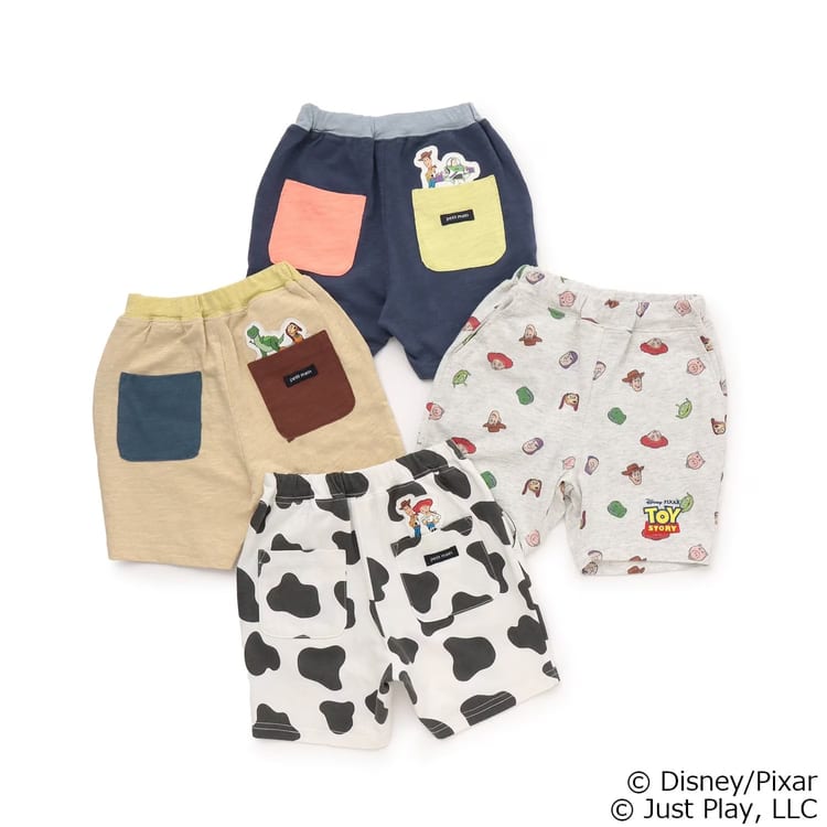 Rakuten - 【Disney/Pixar】TOY STORY トイストーリー カットパンツ ハーフパンツ プティマイン 男の子 キッズ 子供用 80-130cm petit main【K】【新作】【2602】【71】