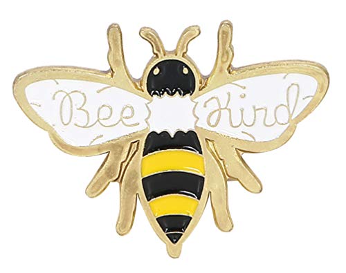 [奥田金正堂] 蜂 BEE KIND ピンバッジ ピンズ ユニークデザイン バタフライクラッチ 合金製 軽量 ファッションアクセサリー プレゼント ギフト・「BEE KIND」の温かいを込めたデザイン：蜂をモチーフにした可愛らしいアクセサリーで、自然や優しさを表現するアイテムです。・程よいサイズ感で使いやすい：縦2.8cmの程よい大きさで、バッグやジャケット、帽子にぴったりのアクセントになります。・高な合金製で軽量＆耐久性抜群：壊れにくい素材を使用し、日常使いに最適な設計です。・簡単装着のバタフライクラッチ仕様：しっかり固定される留め具で、落ちにくくして使えます。・プレゼントや記念品としても最適：優しさや感謝を伝えるギフトとして、誕生日や特別な日のプレゼントにぴったりです。ブランド: 奥田金正堂メーカー: 奥田金正堂JAN: 4582535402406