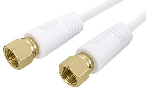 F-Factory アンテナケーブル 5m (スリム・極細) 4K8K/ BS/CS/地デジ/CATV 放送 S-2.5C-FB 同軸ケーブル 5m 両端F型コネクター(ネジ式) 金メッキ 白/ホワイト FNT-2CNN-GW50・4K8K放送の2.5CFB極細アンテナケーブル。細くて取り回しやすいTVアンテナケーブル（2.5CFBアンテナケーブル）です。地上デジタル・CS・BS・BSデジタル・UV・CATV等、全ての放送に幅広くご使用になれます。また、アンテナ壁面端子・テレビ・ブルーレイレコーダー・DVDレコーダー等、アンテナ端子を搭載した幅広い機器でご使用可能です。・2.5Cというスリムなアンテナケーブルのため取り回しが楽にできます。・アルミシールド・編組シールドの2重シールド構造で外部ノイズの影響を抑えます。・両端ストレートF型接栓（ねじ式）、金メッキ加工・ケーブル長さ：5m、簡易パッケージブランド: F-Factoryメーカー: 富士パーツ商会JAN: 4967029078846