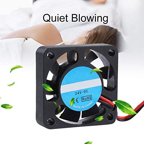 QOL向上セレクトショップの3Dプリンタファン Bewinner 2ピース 24V 4010 7000rpm 冷却ファン 静か 6.7CFM 高回転速度 速い熱放散 3Dプリンタクーラー｜アングル2
