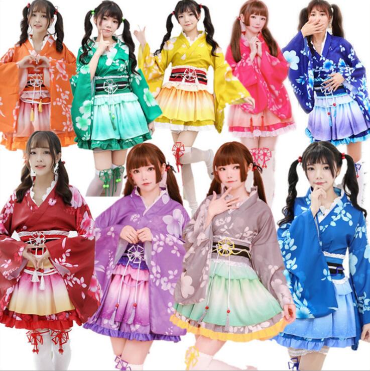 商品詳細 着物　浴衣　コスプレ衣装　着物ドレス　女性 内容 トップス、スカート、帯、ガーターリング*2（靴下につける飾り、靴下はなし） サイズ フリー：バスト80-88、ウエスト68-76 素材 ポリエステル 注意事項： 1.素人採寸サイズなので若干誤差が生じる場合がございます。 2.撮影の環境とお使いのモニターの設定状況により、実際のカラーの色味と異なる場合ございます。 3.ポケットありの衣装も縫い付られてある場合がございます。工場大量生産の物はミシン1本かけてある事もあります。ポケットの裏地確認頂きましたら、縫い目を従って切ってください。 4.海外製品は日本製より裁縫や仕立てに甘さ（ほつれあること）がございます、在庫管理条件や運送状況によりシワが出ることもございます。ご理解頂き、お買上げください。 5.複数店舗を運営しております為、万一、商品の品切れの場合、 別途メールにてご報告させていただきます。どうかご容赦ください。 6.注文受付して24時間内弊社より注文受付のメールを配信致します。放置して連絡無いことはございません。24時間以上受信出来ていない場合、ドメインの設定をご確認ください。 7.他に不明点がございましたら、気軽くお問い合わせください。