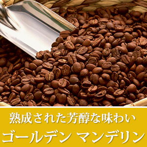 ゴールデンマンデリン(200g)/真っ赤な完熟豆を丁寧に摘み取った秀逸品！ 高級コーヒー 当店ストレートコーヒー人気1位