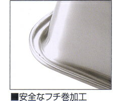 本間製作所／仔犬印　18-8　角バット　12枚取り　60012　（KOINU・子犬印・18-8ステンレス・SUS304・業務用・厨房用品） 2