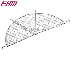 江部松商事 EBM 半月型 天ぷらアミ 39cm（42cm用） 0232800 （天ぷら網・天ぷら用品・油切り・業務用）