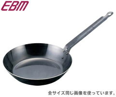 江部松商事／EBM　ブルーテンパー　フライパン18cm　2002600　（鉄フライパン）
