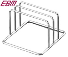 江部松商事 EBM 18-8 ミニ まな板立 2枚立 8673200 （まな板立て・まな板スタンド・業務用・厨房用品）