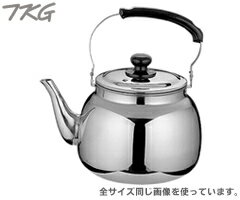 遠藤商事／TKG　18-8　湯沸かし　4L　EKT-5901　（4リットル・ケトル・ケットル・やかん・大容量・大型・業務用・厨房用品） 1