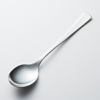 山崎金属工業／YAMACO　エブリー　ティースプーン　#23　（カトラリー・スプーン・18-8ステンレス・バトラー仕上げ・ヤマコ・単品）