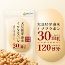 大豆イソフラボン (120日分) イソフラボンアグリコン30mg/日 エクオール サポート サプリメント ゆらぎ Herbase(ハーベース)