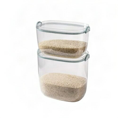 米びつ3kg 5kg 10kg 密閉米びつ 冷蔵庫 こめびつ 米入れ お米保存容器 米櫃 貯蔵タンク 小麦粉 駄菓子 ..