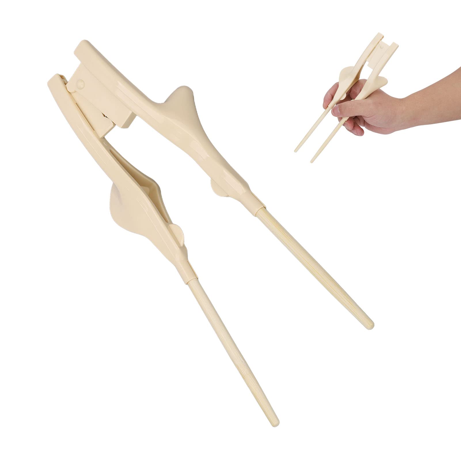 障害者用箸、箸ヘルパートレーニング箸、合理化されたデザイン、滑り止め補助トレーニング箸、回復学習..